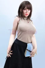 Top Sino Silicone Japanese Sexy Teacher Sex Doll Miting 165cm - Image 6