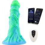 Wildolo APP-Controlled Vibrator, Glow-in-The-Dark Silicone Dildo